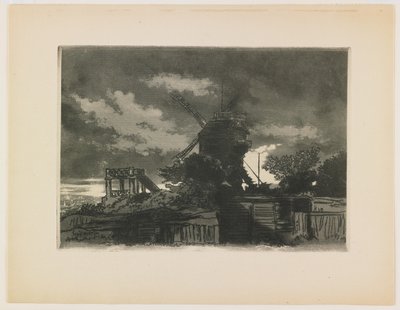 The End of Montmartre by Louis Morin